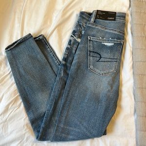 NWT American eagle dream jean curvy high rise